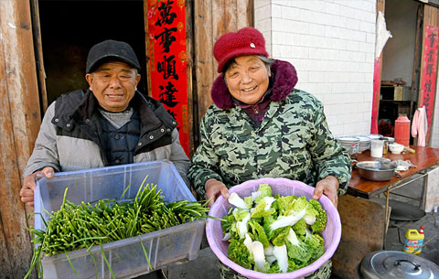 只賣3元!一碗水餃溫暖趕集人