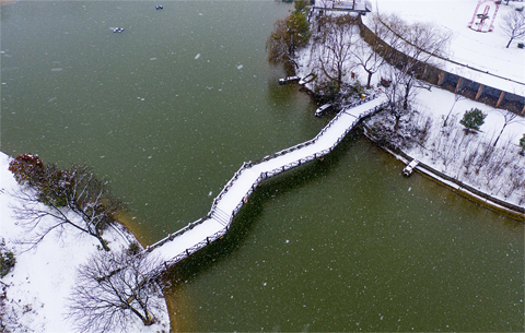 【“飛閱”中國(guó)】初春如畫 雪落成詩(shī)