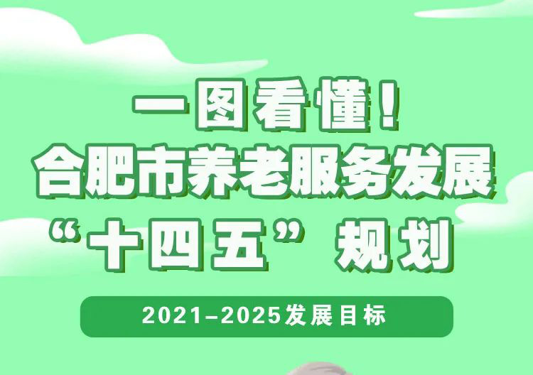 一圖看懂！合肥市養(yǎng)老服務發(fā)展“十四五”規(guī)劃公布